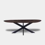 Tafel organisch eikenhout  Matrix  270x120, Huis en Inrichting, Nieuw