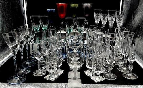 Drinkset (48) - Kristal, Antiek en Kunst, Antiek | Meubels | Tafels