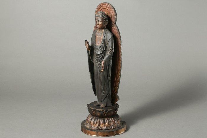 Boeddhistische objecten - Amitabha Boeddha (Amida Nyorai, Antiquités & Art, Antiquités | Autres Antiquités