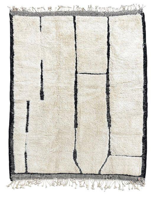 Marokkaanse Beni Ouarain Mrirt Tapijt – 100% Wol – Met de, Huis en Inrichting, Stoffering | Tapijten en Vloerkleden