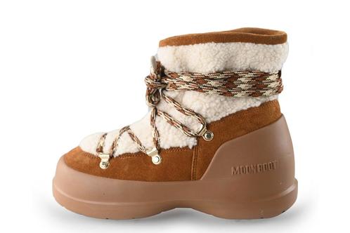 Moon Boot Boots in maat 37 Bruin | 5% extra korting, Kleding | Dames, Schoenen, Bruin, Zo goed als nieuw, Overige typen, Verzenden