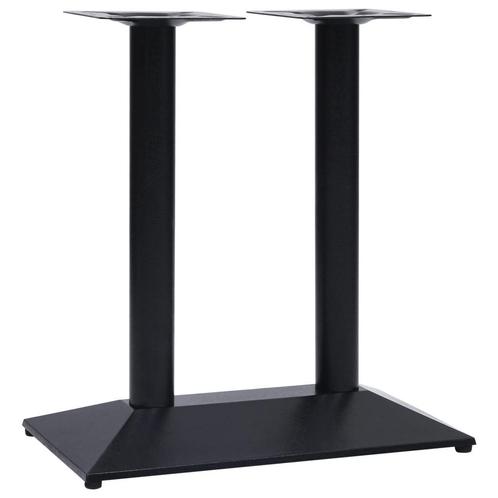 vidaXL Bistrotafelpoot 70x40x72 cm gietijzer zwart, Huis en Inrichting, Tafelonderdelen, Nieuw, Verzenden