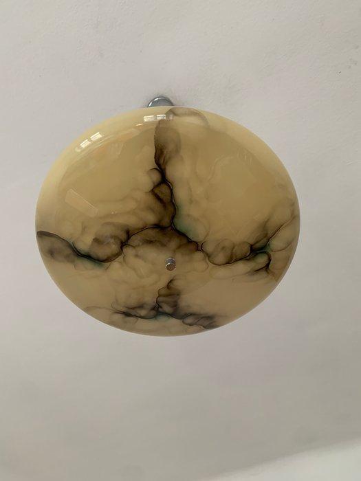 Plafondlamp - Opaline glas, Antiek en Kunst, Curiosa en Brocante
