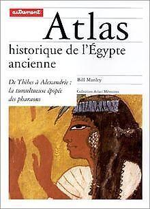Atlas historique de lÉgypte ancienne  Manley/Martinez  Book, Boeken, Overige Boeken, Gelezen, Verzenden