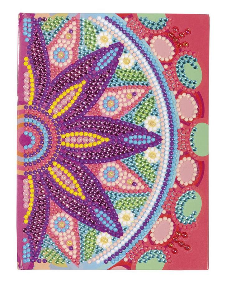 Diamond Painting Bloem Mandela, Hobby en Vrije tijd, Feestartikelen, Nieuw, Verzenden