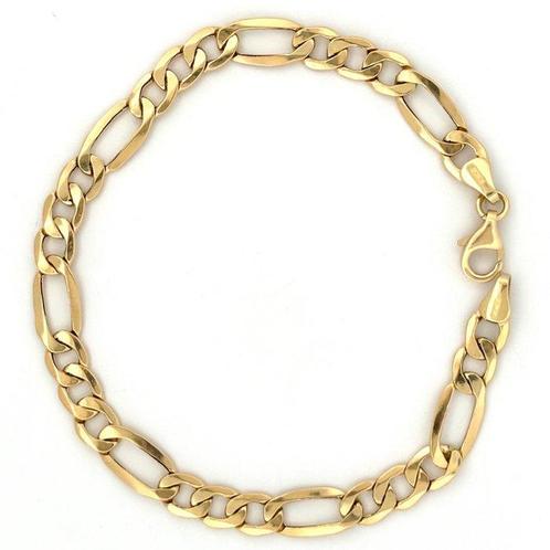 Handmade - Armband - 6.4 g - 18 karaat Geel goud, Handtassen en Accessoires, Armbanden