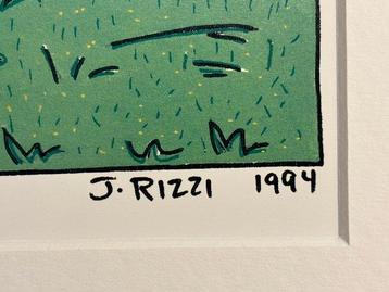 James Rizzi (1950-2011) - Walk Like a Champ