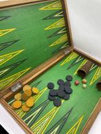 Jeu du Nain jaune dans sa boite en bois des années 1940