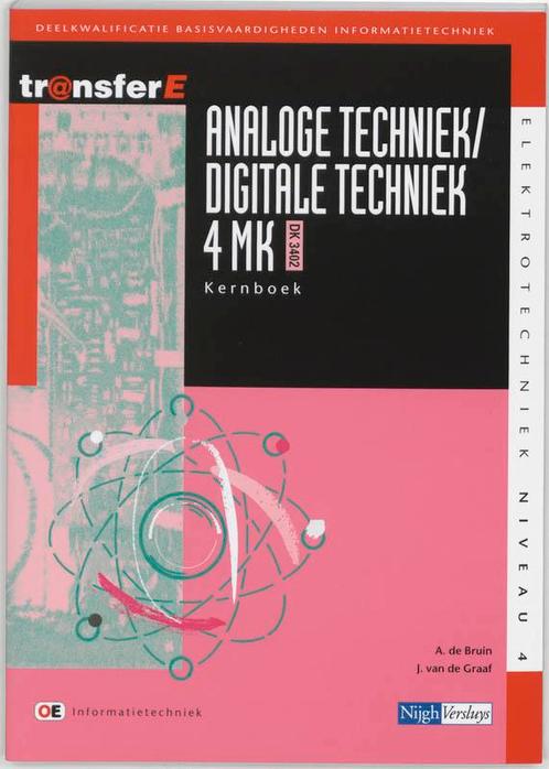 TransferE  - Analoge techniek / digitale techniek 4 MK -, Livres, Livres scolaires, Envoi