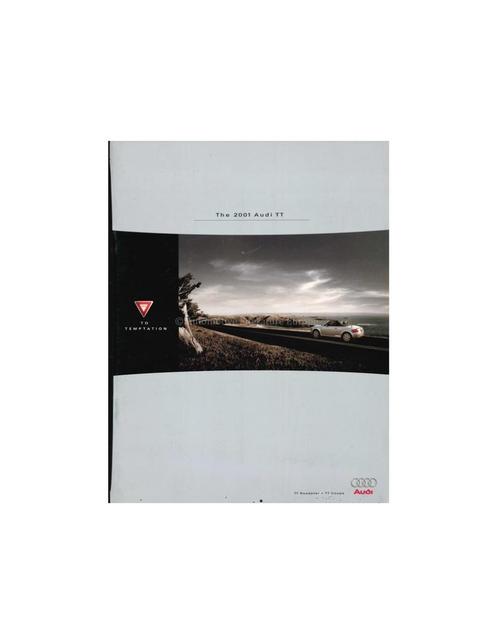 2001 AUDI TT BROCHURE ENGELS (USA), Livres, Autos | Brochures & Magazines