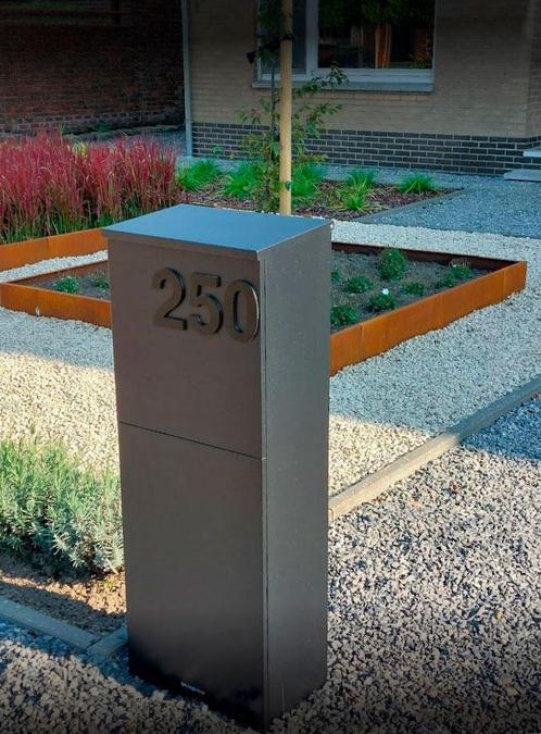 Staande Brievenbus voor Pakketten: Tijdelijke Actie Logixbox, Tuin en Terras, Brievenbussen, Nieuw, Staal, Staande brievenbus