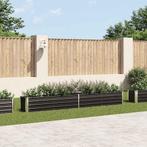 vidaXL Plantenbak verhoogd 320x40x45 cm gegalvaniseerd staal, Tuin en Terras, Verzenden, Nieuw