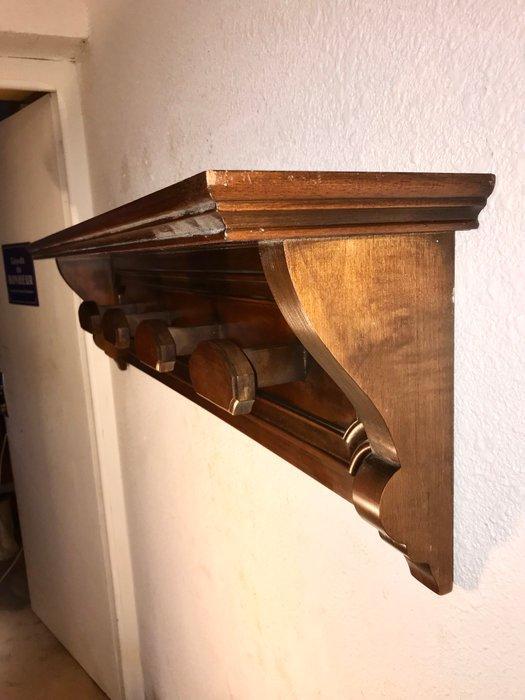 Kapstok - Hout - Patère étagère eind 19e eeuw, Antiek en Kunst, Curiosa en Brocante