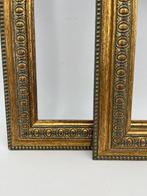 Lijst (2) - Hout - Paar gouden lijsten