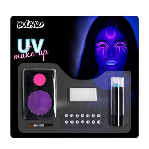 Uv Schminkset 2 delig, Hobby en Vrije tijd, Feestartikelen, Nieuw, Verzenden