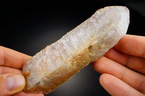 13cm ! Améthyste avec une pointe de seconde génération. un, Verzamelen, Mineralen en Fossielen