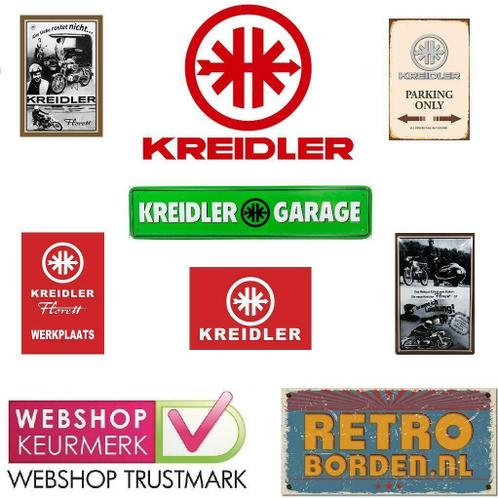 tunnel Stevig tetraëder ② Reclame Cafe Pub Bord / Wand bord - KREIDLER — Cyclomoteurs | Kreidler —  2ememain