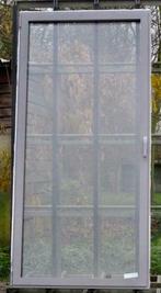 aluminium terrasraam , raam 105 x 219 platinagrijs ral 7036, 75 tot 150 cm, Deurkozijn, Nieuw, Ophalen of Verzenden