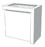 *TIP* U-Frame Thin C-PUT-003 Toonbank, Zakelijke goederen, Ophalen of Verzenden