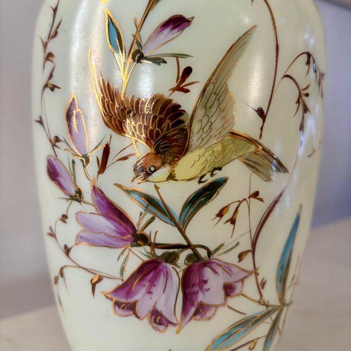 Vaas - Franse vaas uit de 19e eeuw - Opaline glas, Antiquités & Art, Art | Objets design