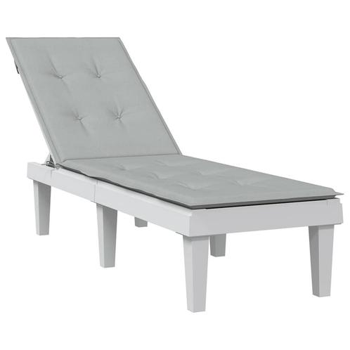 vidaXL Terrasstoelkussen (75+105)x50x3 cm stof gemêleerd, Huis en Inrichting, Woonaccessoires | Kussens, Nieuw, Verzenden