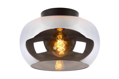 Lucide JUDI - Plafonnière - Ø 30,5 cm - E27 - Fumé, Huis en Inrichting, Lampen | Losse lampen, Nieuw, Verzenden