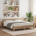 vidaXL Houten Bedframe Ambachtelijk Eiken Massief Eikenhout, Verzenden, Nieuw