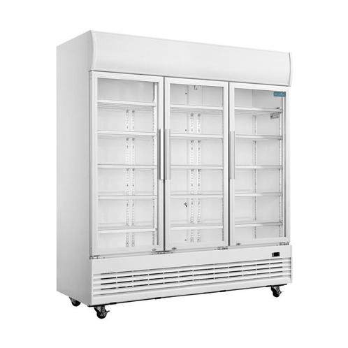 Polar G-serie driedeurs displaykoeling 1300 liter, Zakelijke goederen, Horeca | Keukenapparatuur, Koelen en Vriezen, Verzenden