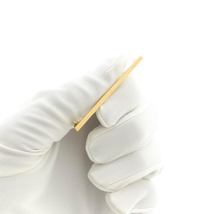 Gouden smalle broche | Vintage (lange broche, gouden broche), Handtassen en Accessoires, Broches, Overige kleuren, Gebruikt, Goud