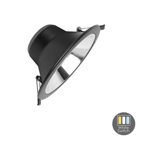 LED Downlighter Tri-Color 13W Ø17cm Zwart IP22, Huis en Inrichting, Lampen | Overige, Nieuw, Verzenden