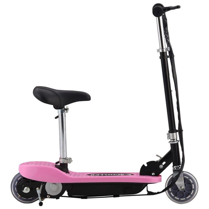 Kinder Step Elektrisch Roze met Stoeltje | Tweede Kansje, Fietsen en Brommers, Steps, Nieuw, Elektrische step (E-scooter), Verzenden