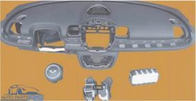Dashboard+Airbag +Veiligheidsgordels Mini Cooper F54 Cluman, Auto-onderdelen, Dashboard en Schakelaars, Gereviseerd, Mini, Verzenden