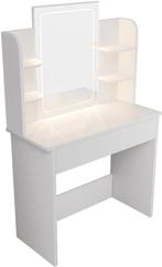 2dekans | Kaptafel Zoey - Incl. LED-spiegel - Wit, Huis en Inrichting, Woonaccessoires | Spiegels, Ophalen of Verzenden, Nieuw
