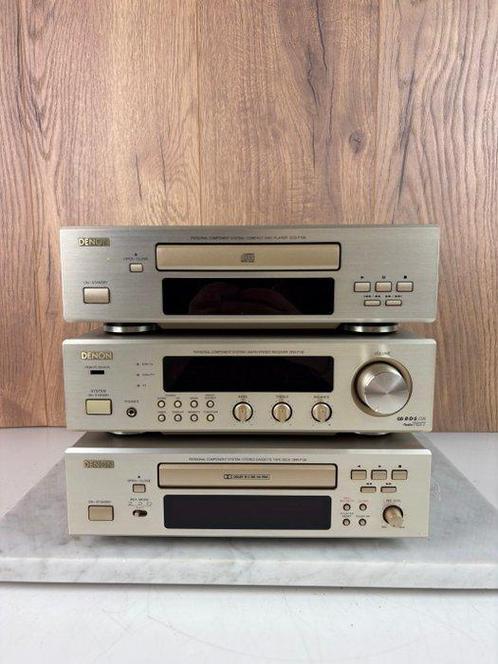 Denon - DRA-F100 Solid state stereo receiver + DCD-F100 CD, Audio, Tv en Foto, Radio's