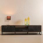 Tv-meubel Mangohout Brendon 210 cm, Huis en Inrichting, Verzenden, Nieuw, Overige houtsoorten, Industriële meubels
