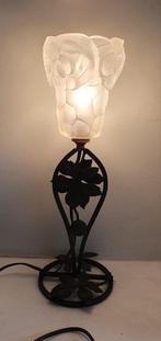 Degué - Bureaulamp - Smeedijzer - Tafellamp Degué, Antiek en Kunst