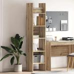 vidaXL Boekenkast artisanaal eikenkleurig 40 x 35 x 180 cm, Huis en Inrichting, Kasten | Boekenkasten, Verzenden, Nieuw