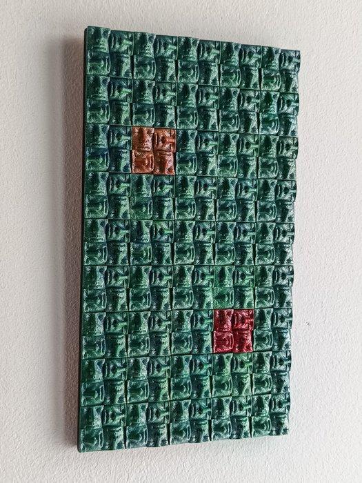 Salvatore Alibrio - Micro Faces - Fuori dal coro, Antiek en Kunst, Kunst | Designobjecten
