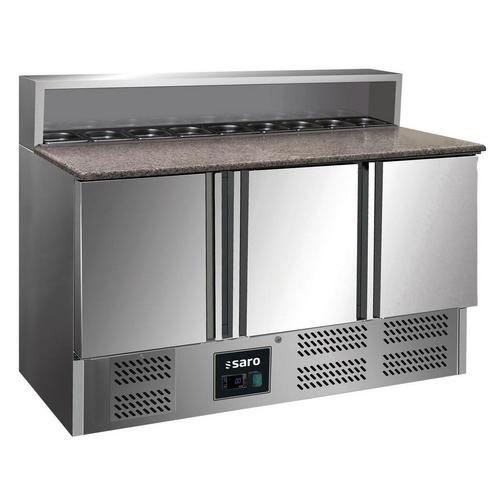 Pizzawerkbank | 400L | 3 Deuren (1/1 GN) | Boven 8x 1/6 GN, Zakelijke goederen, Horeca | Keukenapparatuur, Nieuw in verpakking