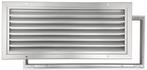 Deurrooster aluminium LxH 500 x 200mm, Doe-het-zelf en Bouw, Nieuw, Verzenden