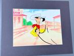 Lucky Luke - 1 Originele animatiecel, met achtergrond, top!, Cd's en Dvd's, Nieuw in verpakking