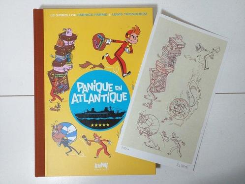 Spirou et Fantasio - Panique en Atlantique + ex-libris - C -, Livres, BD