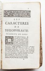 La Bruyère - Caractères de Théophraste - 1694