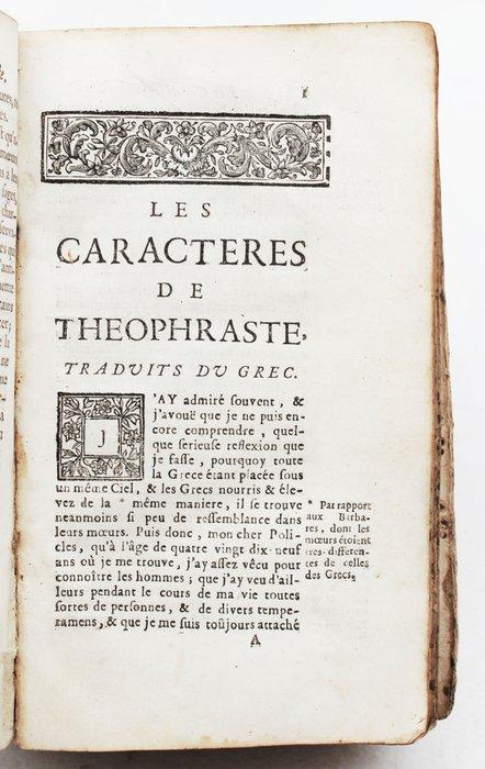La Bruyère - Caractères de Théophraste - 1694, Antiek en Kunst, Antiek | Boeken en Manuscripten