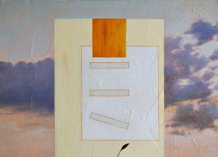 Davide Nunziante - Purple haze, Antiek en Kunst, Kunst | Schilderijen | Modern