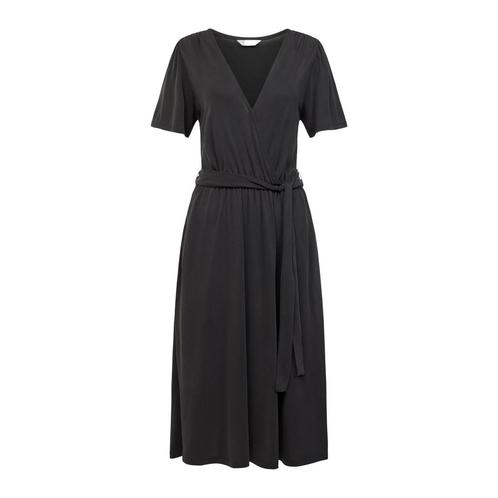 Frogbox • knielange jurk in antraciet • 40, Kleding | Dames, Truien en Vesten, Verzenden