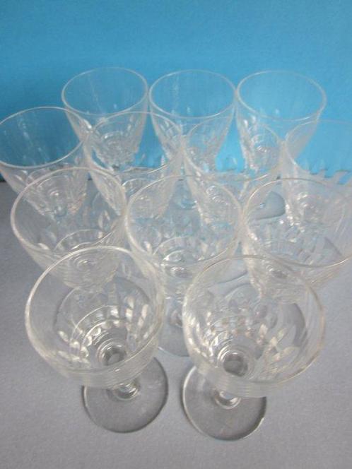 Val Saint Lambert - Drinkservies (12) - Mery taillé Esneux, Antiek en Kunst, Antiek | Meubels | Tafels
