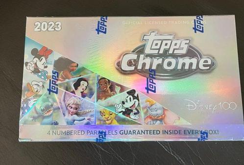 2023 Topps Chrome Disney 100 Hobby Box - 1 Sealed box, Verzamelen, Overige Verzamelen