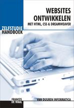 Zelfstudiehandboek Websites ontwikkelen 9789059404113, Verzenden, F. de Waal