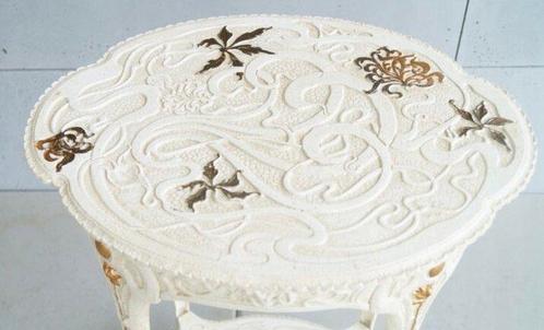 Bijzettafel - Gietijzer - Cast Iron Flower Table, Antiek en Kunst, Curiosa en Brocante